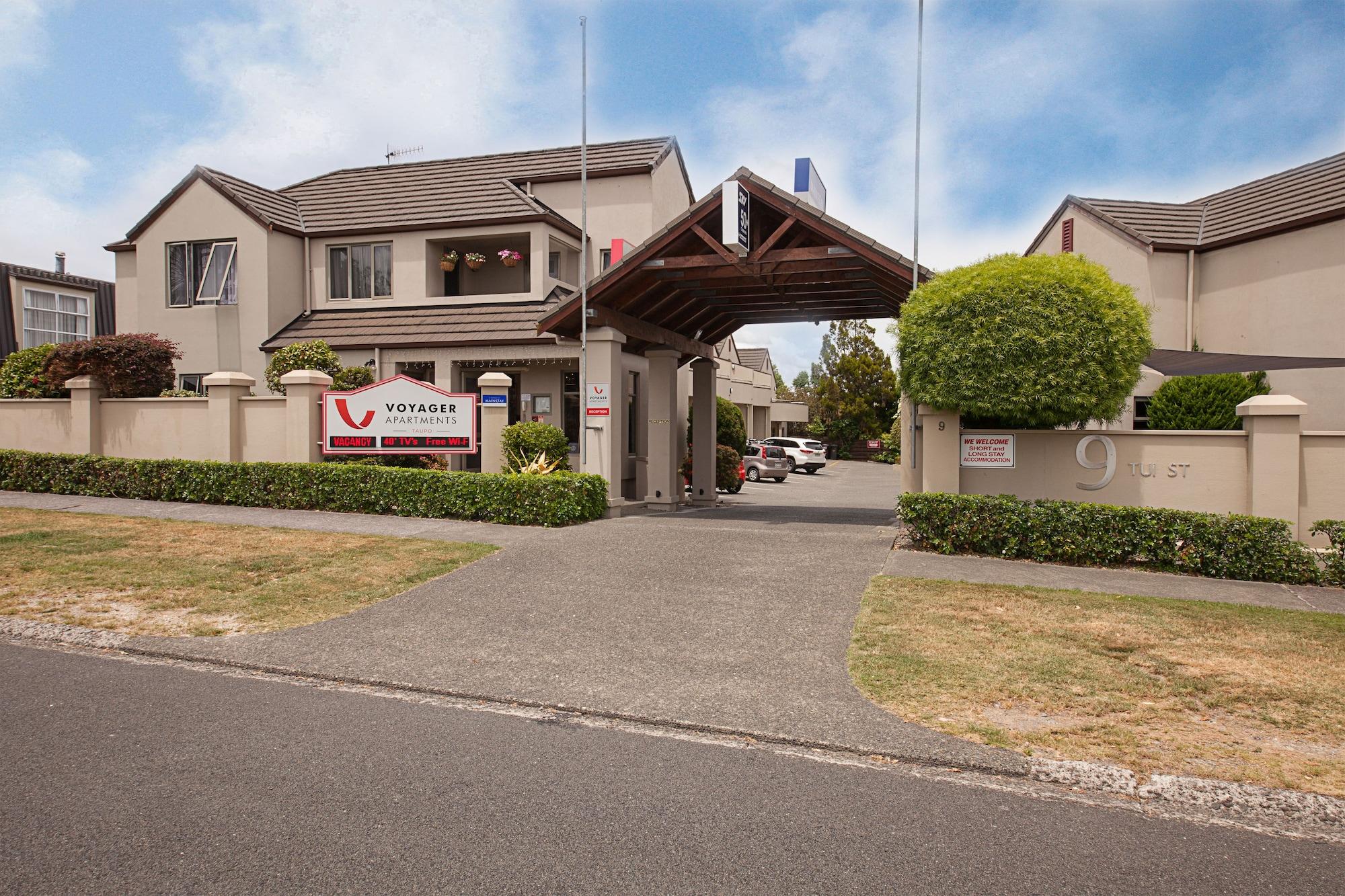 Voyager Apartments Taupo Dış mekan fotoğraf